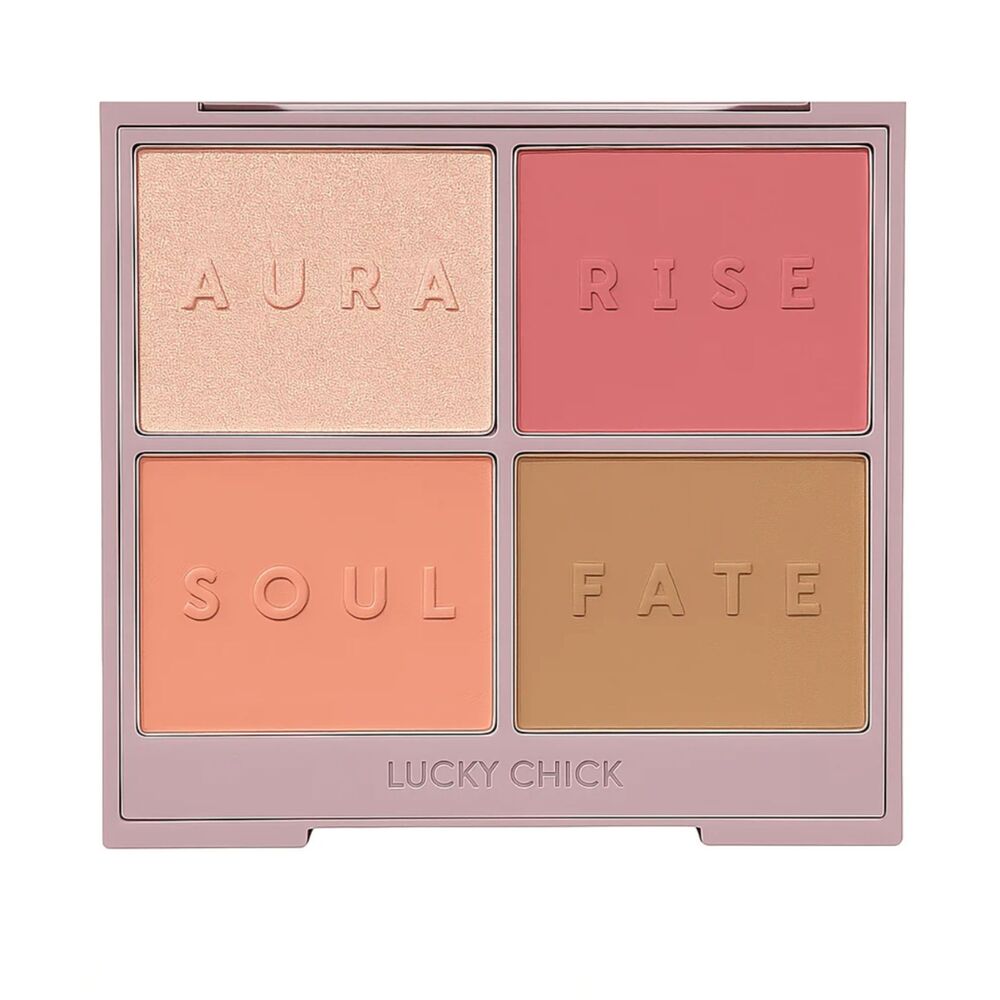 NIB Lucky Chick Mystic Halo Face Palette, Bronzer Blush & Highlighter